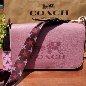 Authentic Coach Rose Jes Messenger Bag NWOT